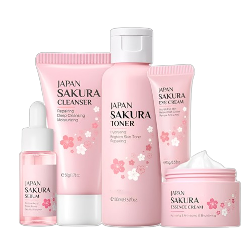 SAKURA Moisturizing Face Cream Skin Care Kit